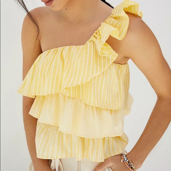 Maeve one-shoulder tiered top - Picture 1 of 1
